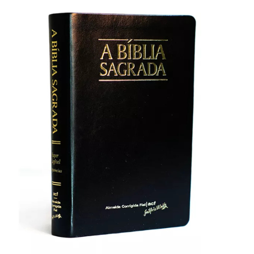 BIBLIA 3406I - SUPER LEGIVEL REF. PRETA INDICE