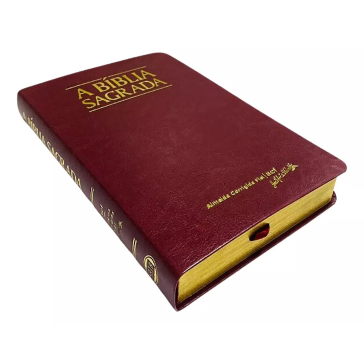 Bíblia ACF Letra Gigante - Luxo Vinho - Imagem 2