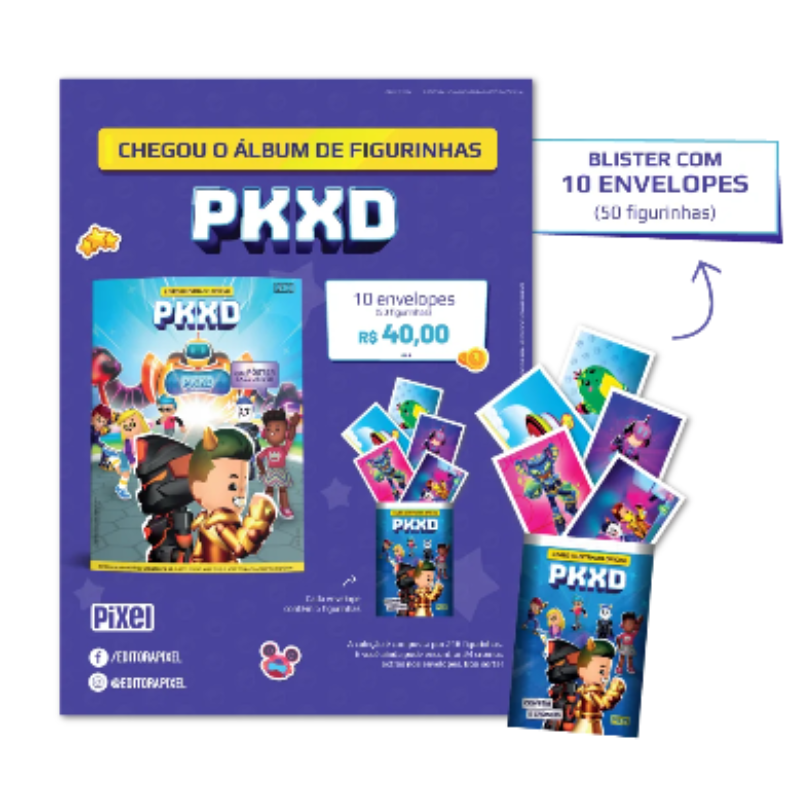 KIT DE 10 ENVELOPES  PK XD