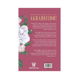 Livro Gratidão Mary K. Mohler Editora Trinitas