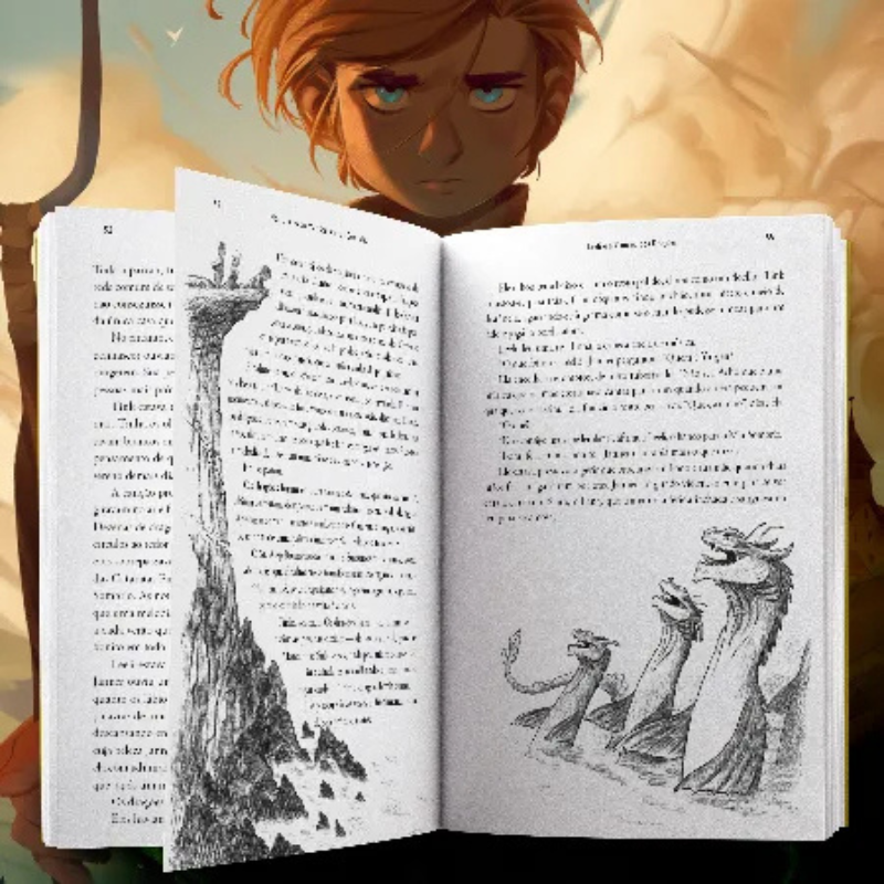 Livro A Saga Wingfeather Nos Limites do Mar Sombrio da Escuridão Andrew Peterson - Imagem 3