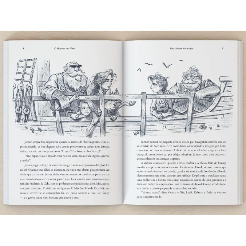 Livro A Saga Wingfeather O Monstro nos Vales Andrew Peterson - Imagem 4