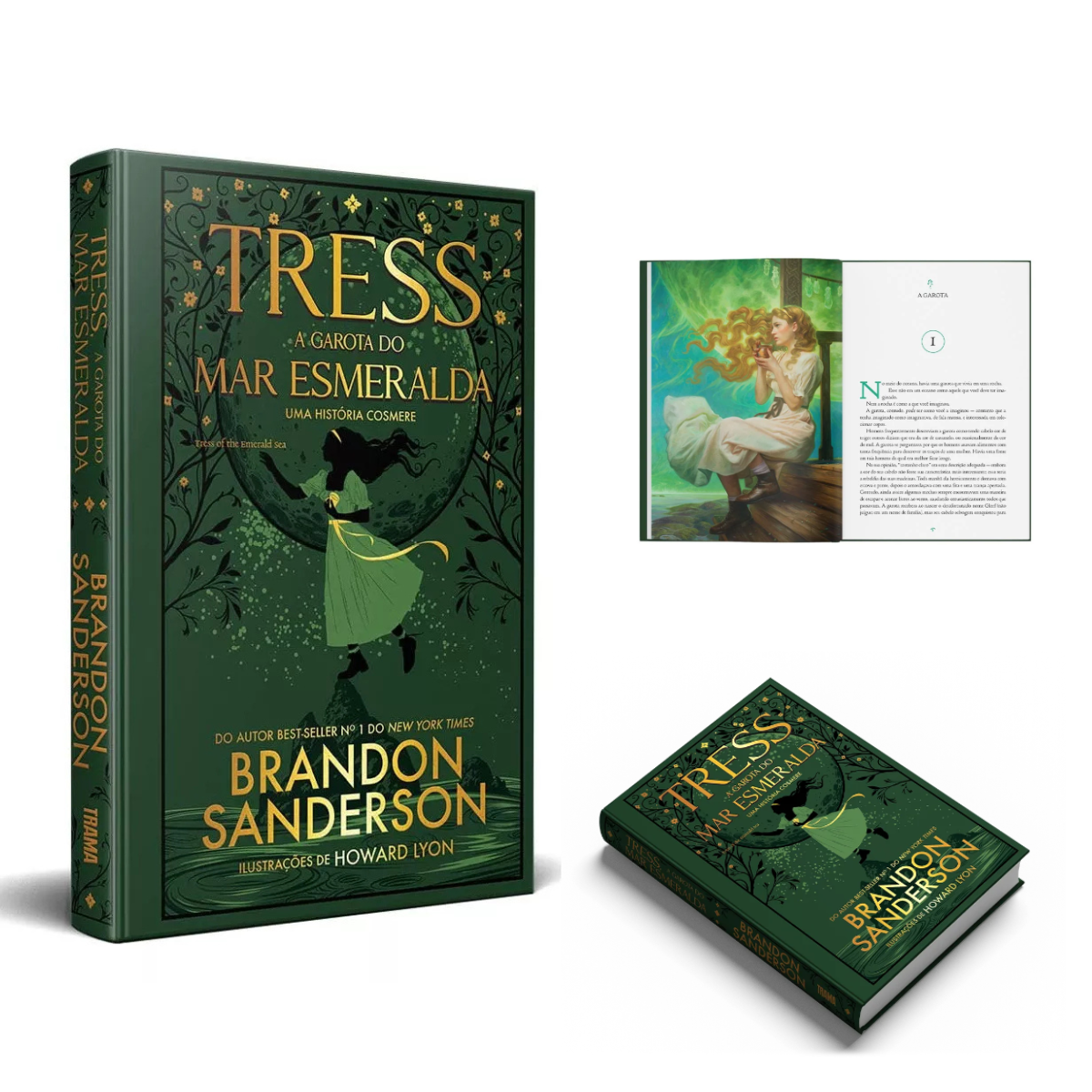 Tress a Garota Do Mar Esmeralda