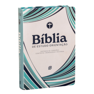 Bíblia de Estudo Orientação Capa Blue Waves