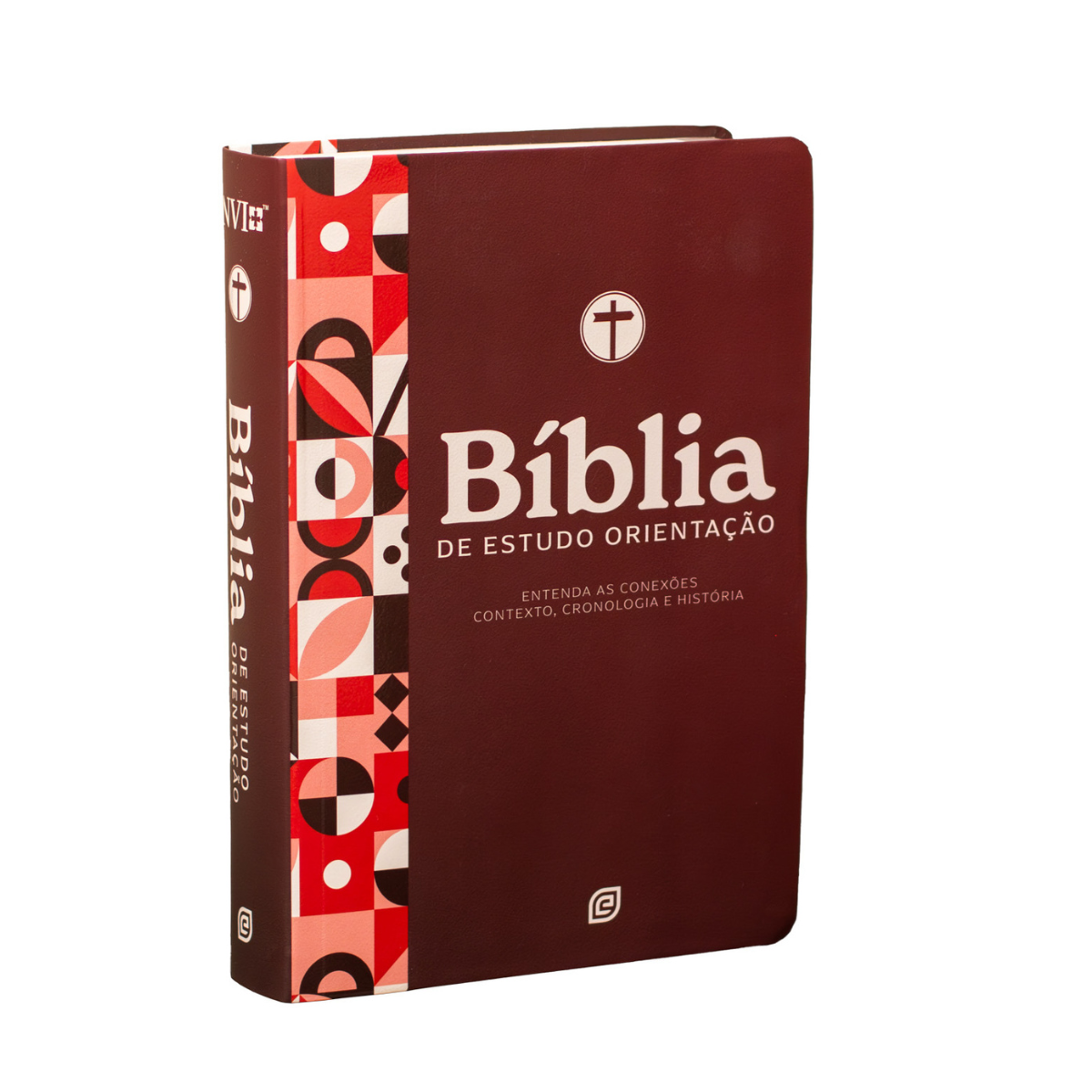 Bíblia de Estudo Orientação Capa Red Minimal