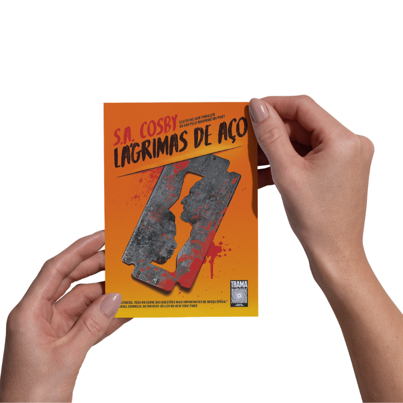 Livro Lágrimas de Aço Editora Trama - Imagem 2