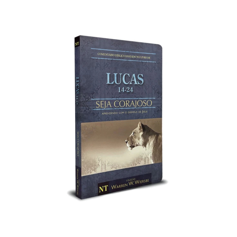 Livro Lucas 14 24 Seja Corajoso