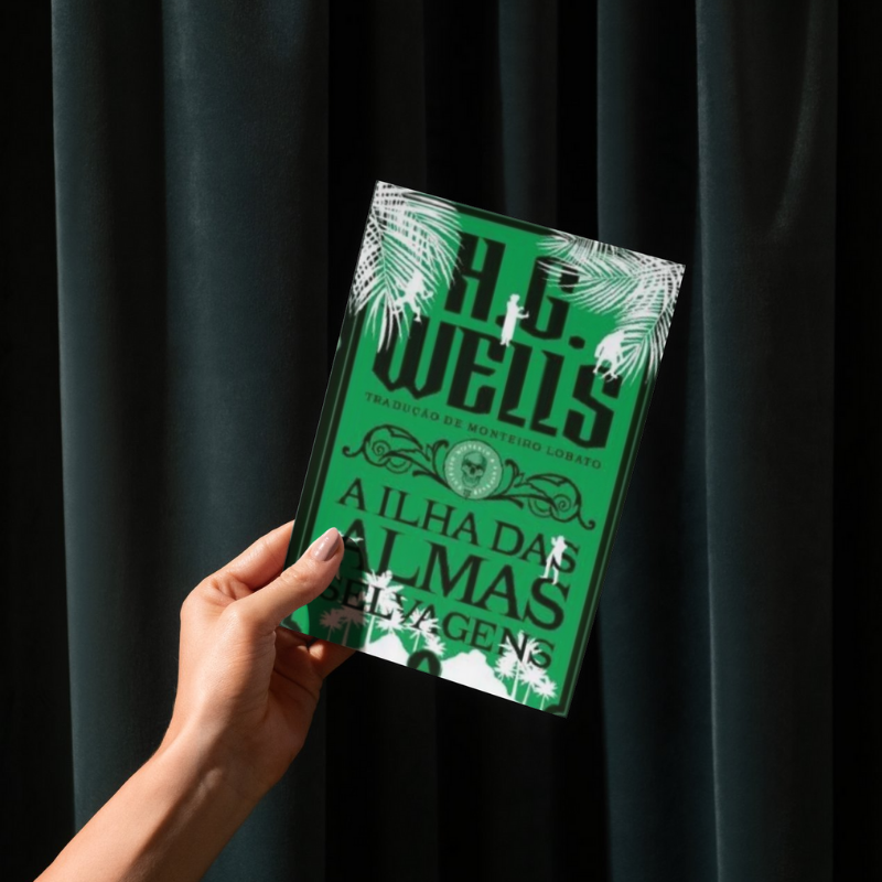 Livro A Ilha das Almas Selvagens H.G. Wells - Imagem 4