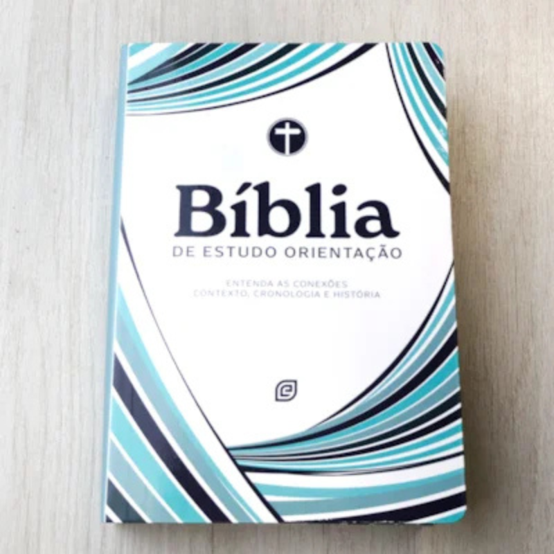Bíblia de Estudo Orientação Capa Blue Waves - Imagem 6