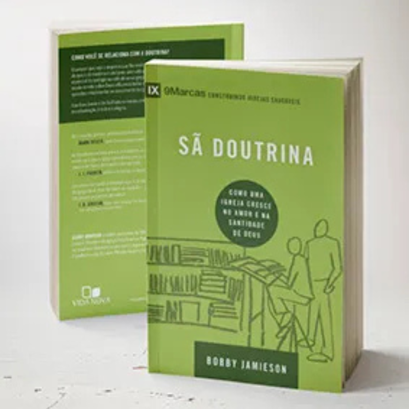 Livro Sã Doutrina Série 9 marcas Editora Vida Nova - Imagem 4