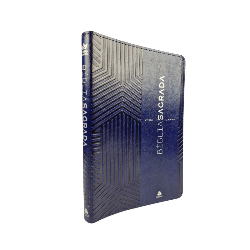 Bíblia Sagrada King James ULTRAFINA SLIM Azul
