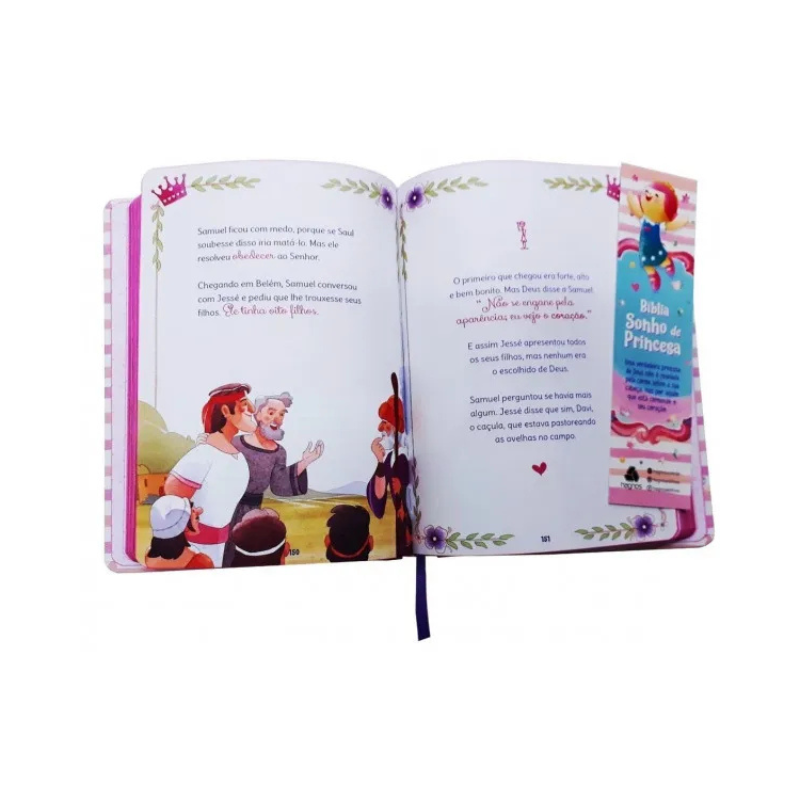 Bíblia Sonho de Princesa Uma Jornada Encantadora pelos Ensinos do Pai - Imagem 7