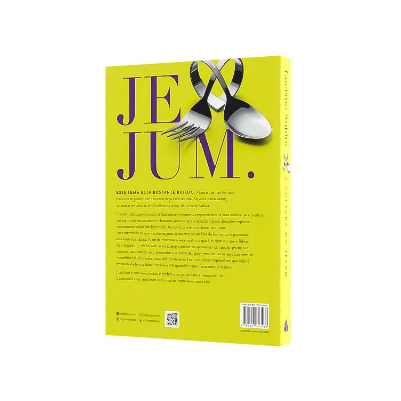 Livro A Cultura do Jejum Luciano Subirá - Imagem 5