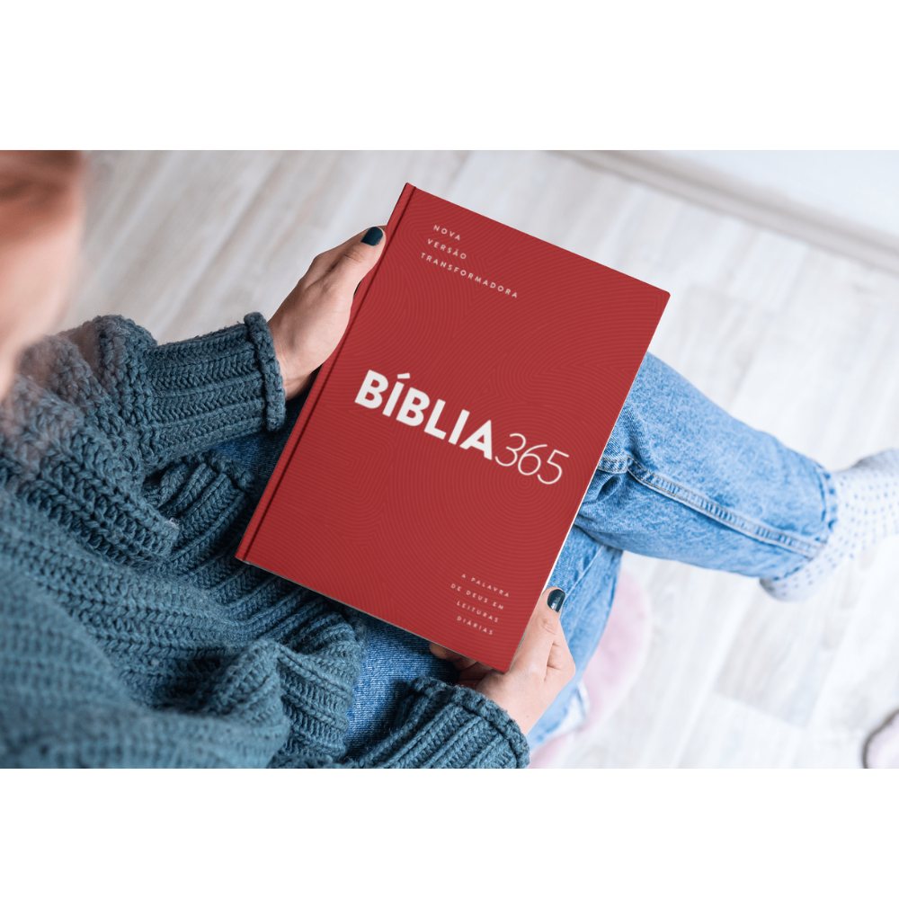 Bíblia 365 NVT Vermelha A Palavra de Deus em Leituras Diárias - Imagem 4
