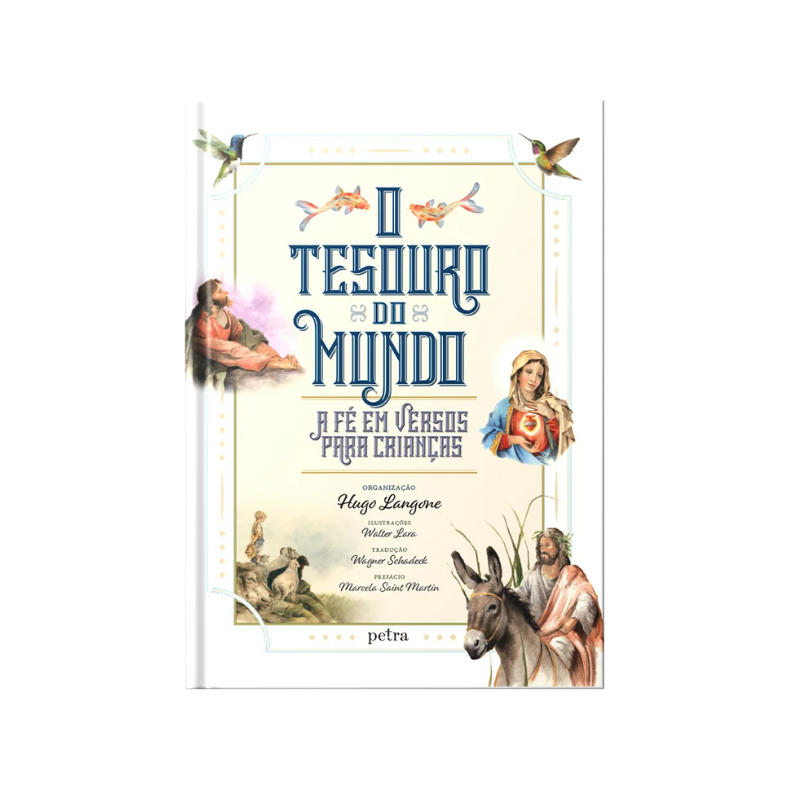 Livro O Tesouro do Mundo A Fé em Versos Para Crianças - Imagem 2