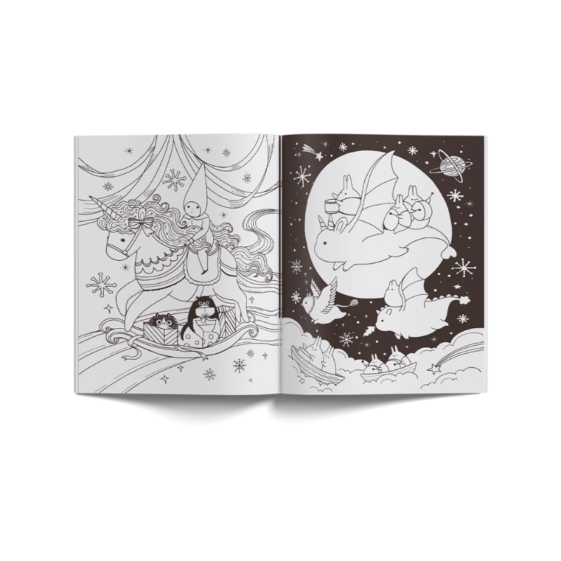 A Million Magical Creatures Criaturas Mágicas Para Colorir - Imagem 3