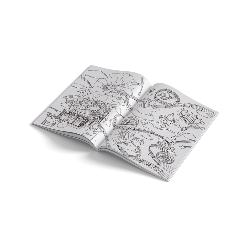 A Million Magical Creatures Criaturas Mágicas Para Colorir - Imagem 2