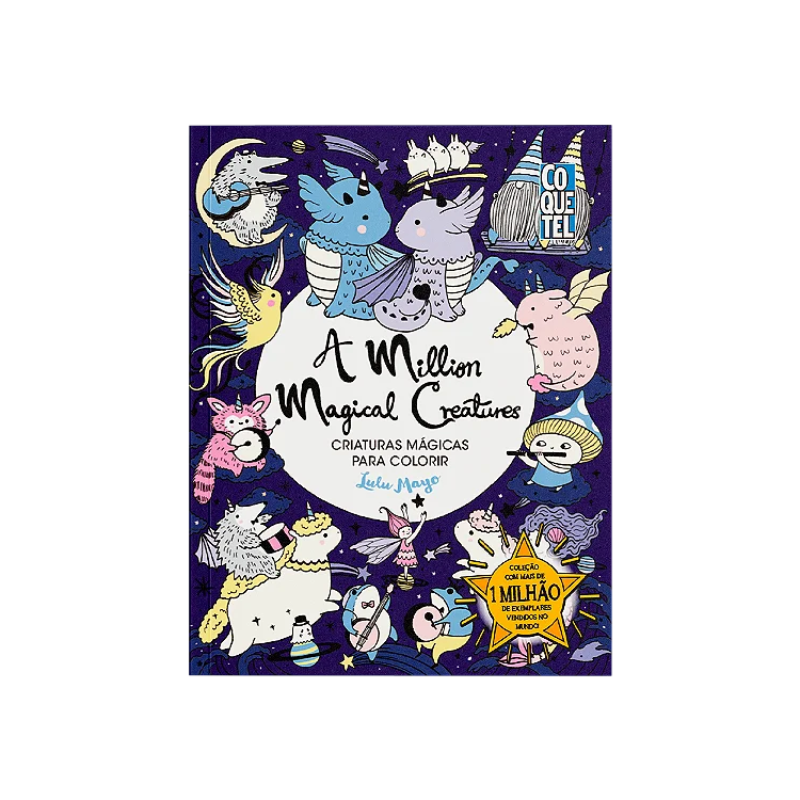 A Million Magical Creatures Criaturas Mágicas Para Colorir