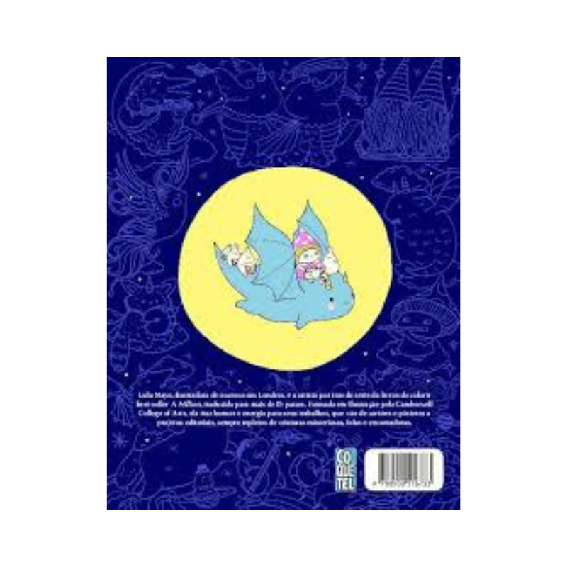 A Million Magical Creatures Criaturas Mágicas Para Colorir - Imagem 4