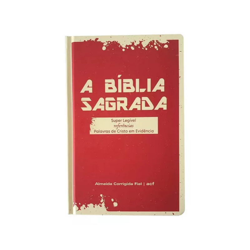 Bíblia Sagrada Acf Letra Super Legível Capa Dura Fé