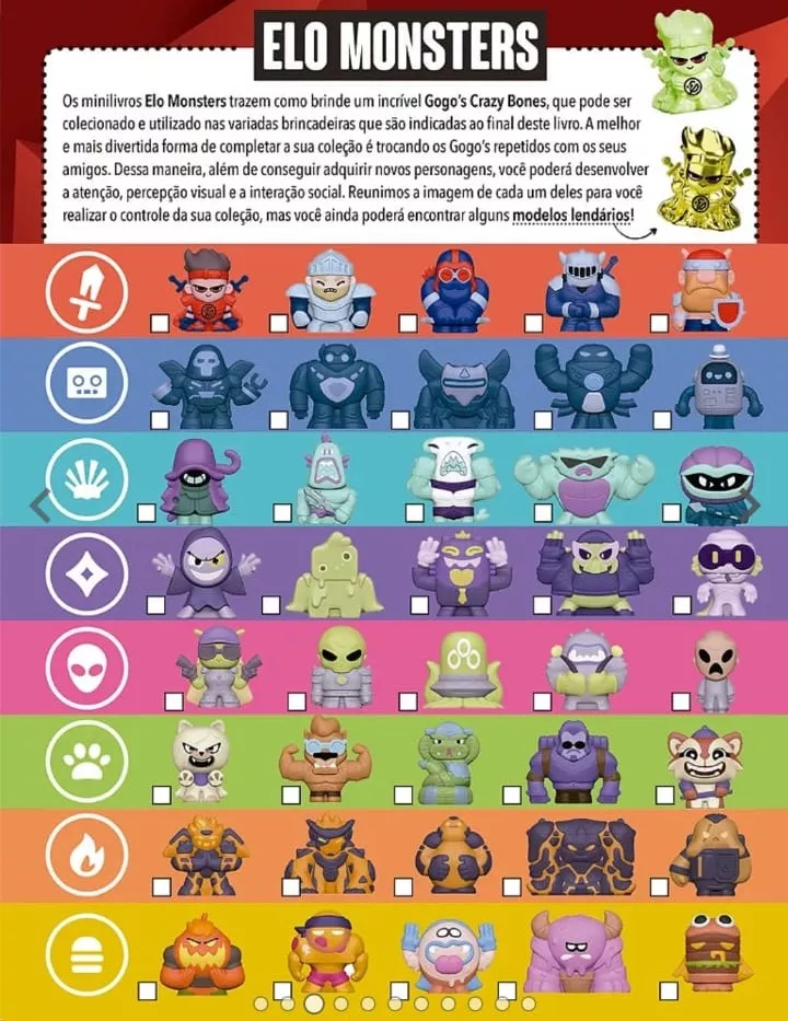 Coleção - Elo Monsters Books - Enaldinho - Caixa C/ 50 Pacotes (50 Gogos Sortidos) - Imagem 3
