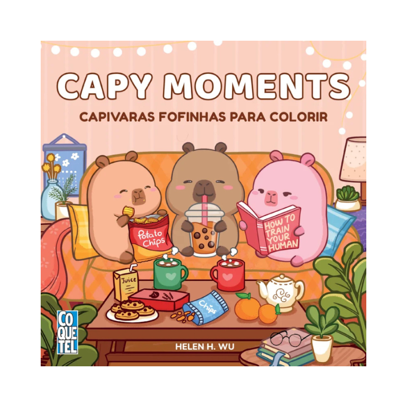 Livro Capy Moments Colouring Book