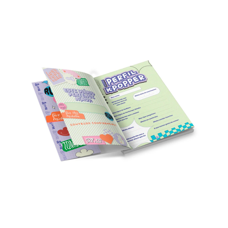 Livrão Meu Diário K-pop Editora Pixel - Imagem 3