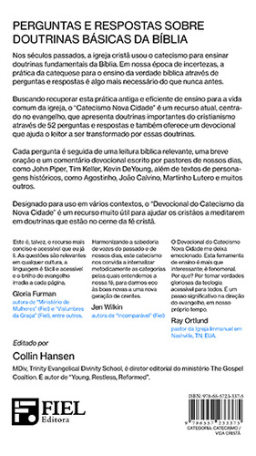 LIVRO - DEVOCIONAL DO CATECISMO DA NOVA CIDADE - 2 EDICAO -EDITORA FIEL - Imagem 2