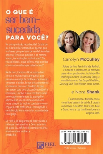 LIVRO - MULHER, CRISTA E BEM-SUCEDIDA - EDITORA FIEL - Imagem 3