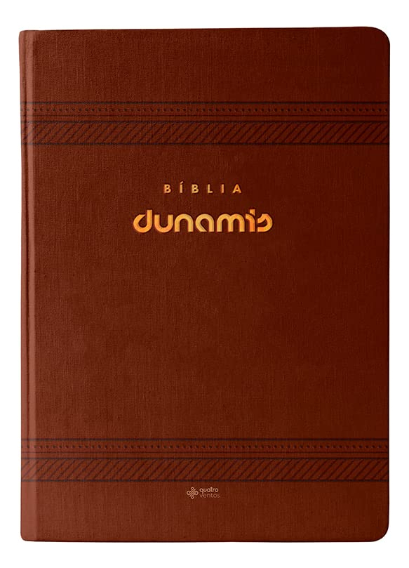 Bíblia Dunamis Clássica | Nvi | Letra Normal | Luxo | Marrom