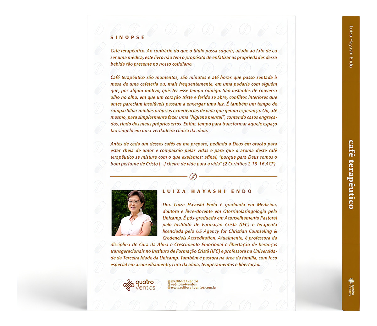 LIVRO - CAFÉ TERAPEUTICO - EDITORA QUATRO VENTOS - Imagem 2