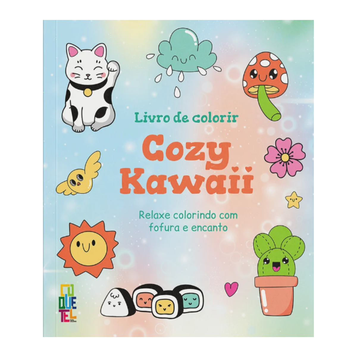LIVRO DE COLORIR - COZY KAWAII