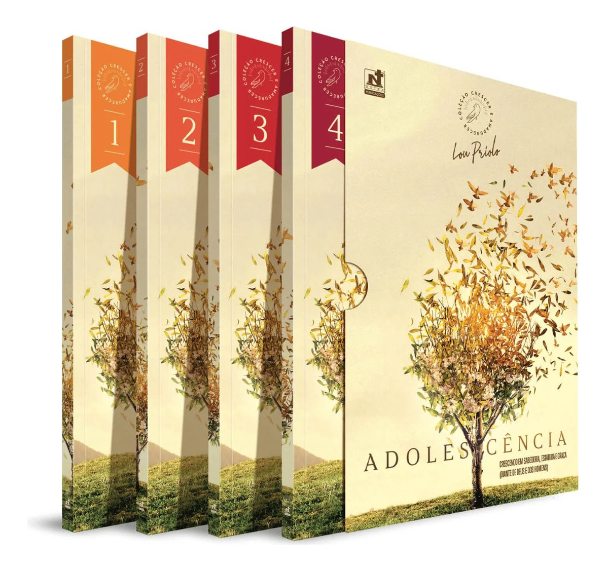 BOX - ADOLESCENCIA - CRESCENDO EM SABEDORIA, ESTATURA E GRACA - ED. NUTRA