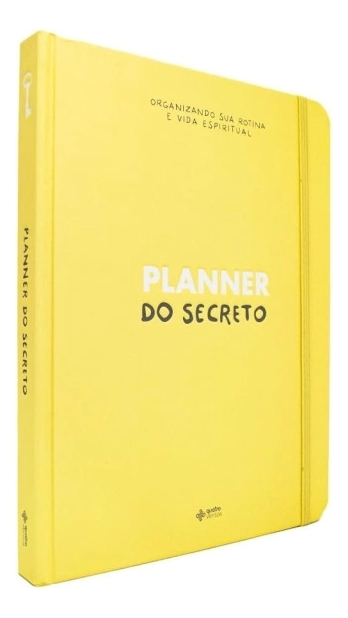 LIVRO PLANNER DO SECRETO AMARELO ED. QUATRO VENTOS