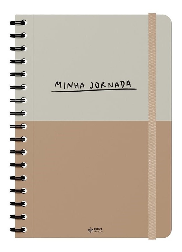 LIVRO PLANNER MINHA JORNADA ED. QUATRO VENTOS