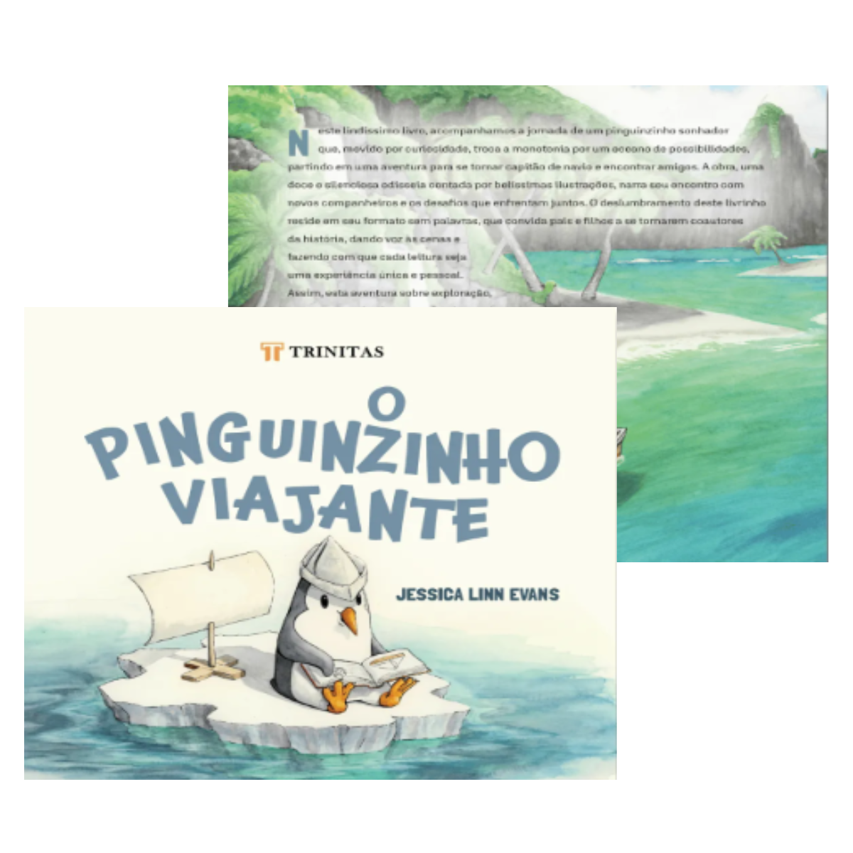 LIVRO O PINGUINZINHO VIAJANTE EDITORA TRINITAS - Imagem 3