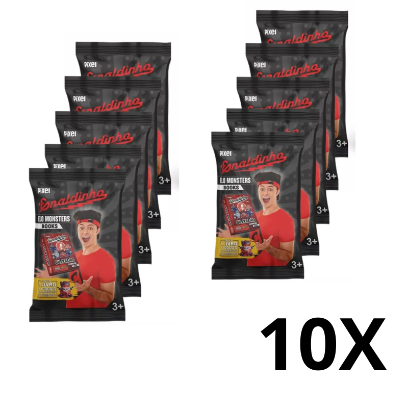 KIT - 10 ELO MONSTERS BOOKS - ENALDINHO