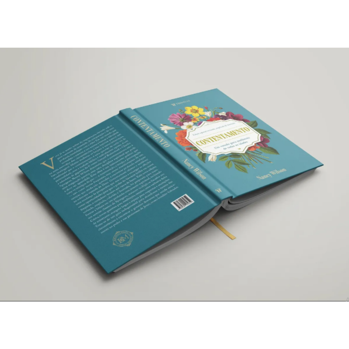 LIVRO CONTENTAMENTO NANCY WILSON ED. LUXO EDITORA TRINITAS - Imagem 4