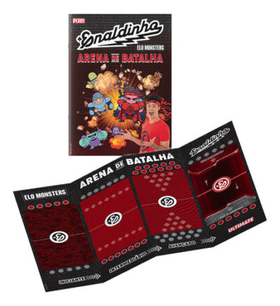 Arena de batalha: Elo Monsters Enaldinho, de Enaldinho. Coleção Elo Monster, vol. único. Editorial Pixel, capa mole, edi