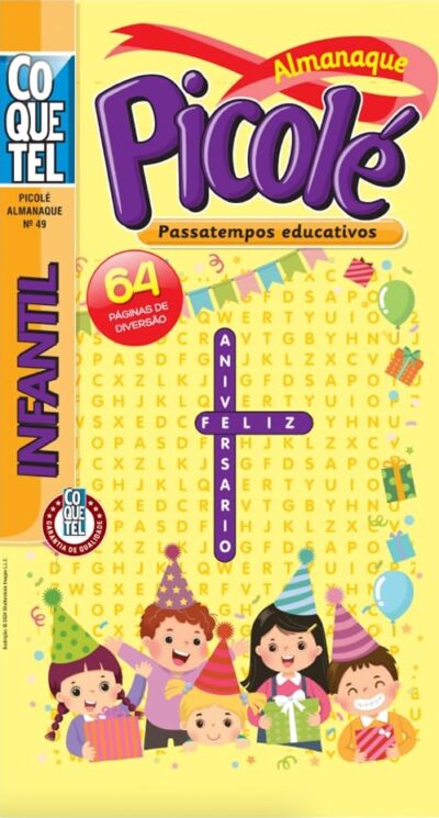 Capa do livro Almanaque Picolé infantil
