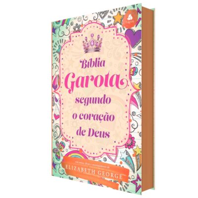 Capa do livro Biblia da garota segundo o coracao de Deus - modelo juventude, de George, Elizabeth. Editorial Hagnos, capa dura, edição