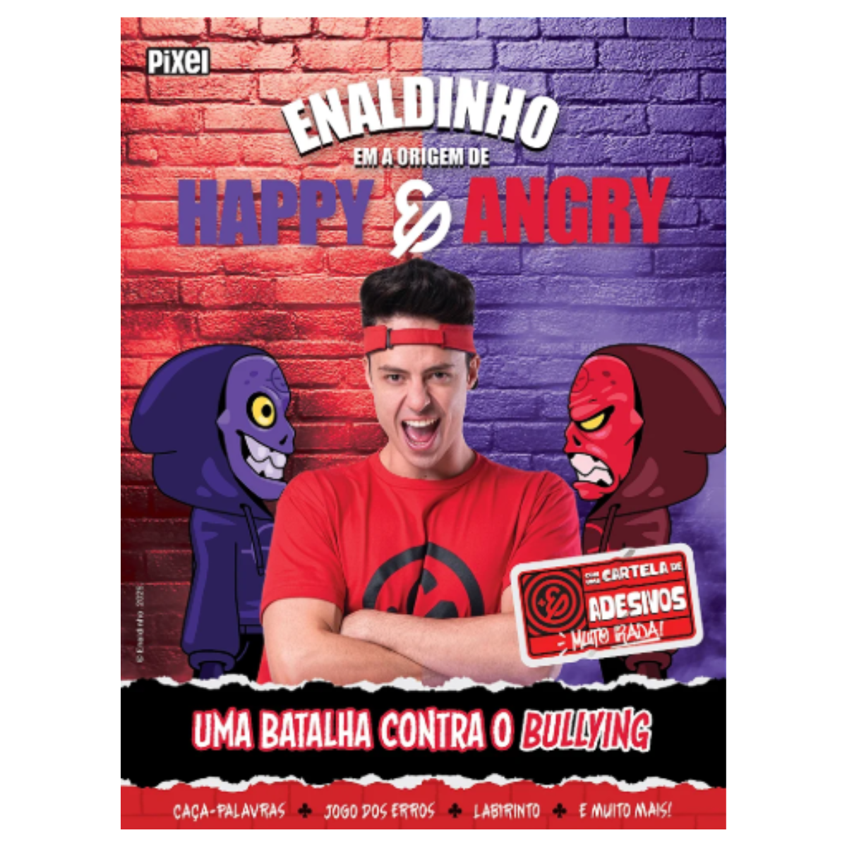 Enaldinho Em A Origem De Happy & Angry