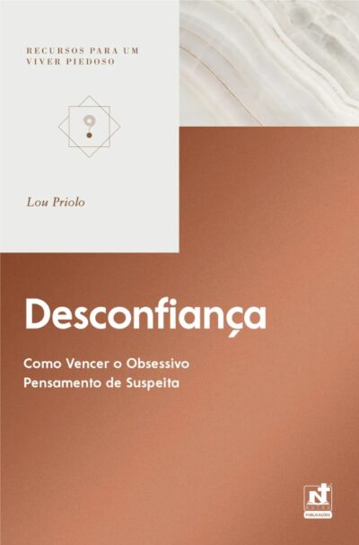 Capa do livro Desconfiança - Editora Nutra Publicações