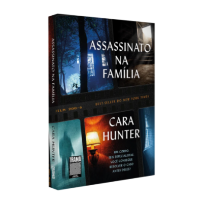 Livro - assassinato na família - Ed. Trama